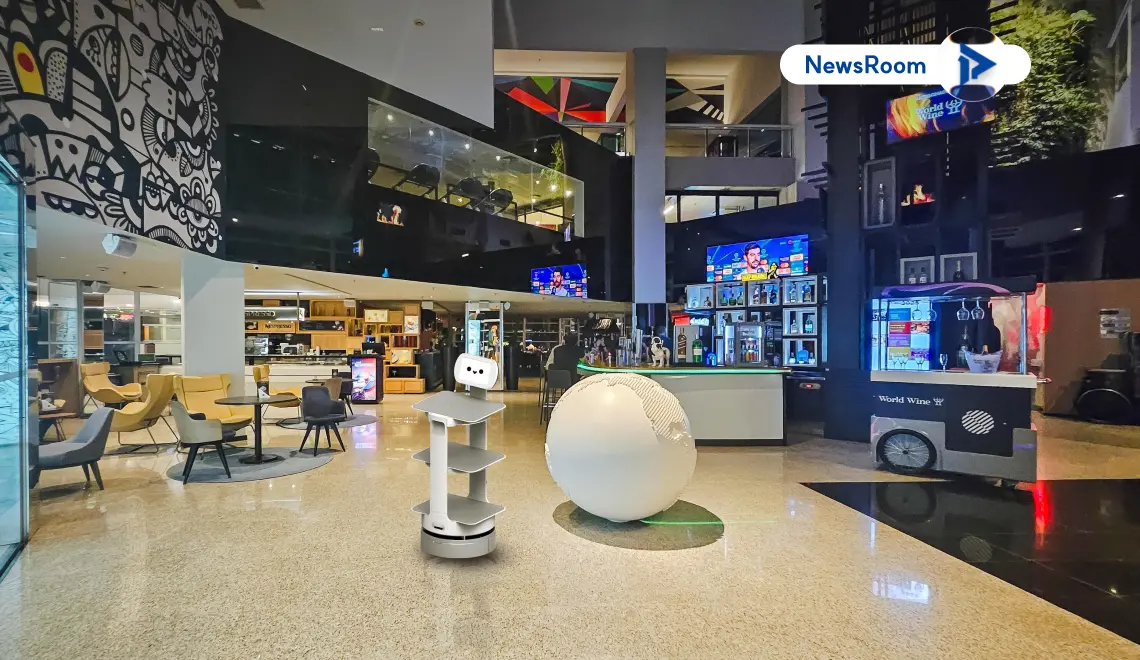 서빙로봇 이리온2 브라질 풀맨호텔 진출 썸네일