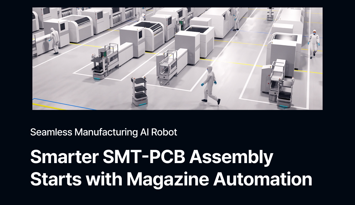 How to Solve SMT-SMD Productivity Challenges with AMR Robots